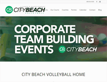 Tablet Screenshot of citybeach.com